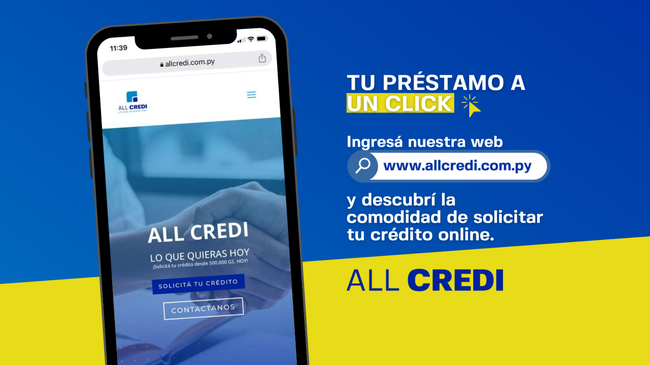 All Credi: Soluciones Financieras Personalizadas en Paraguay